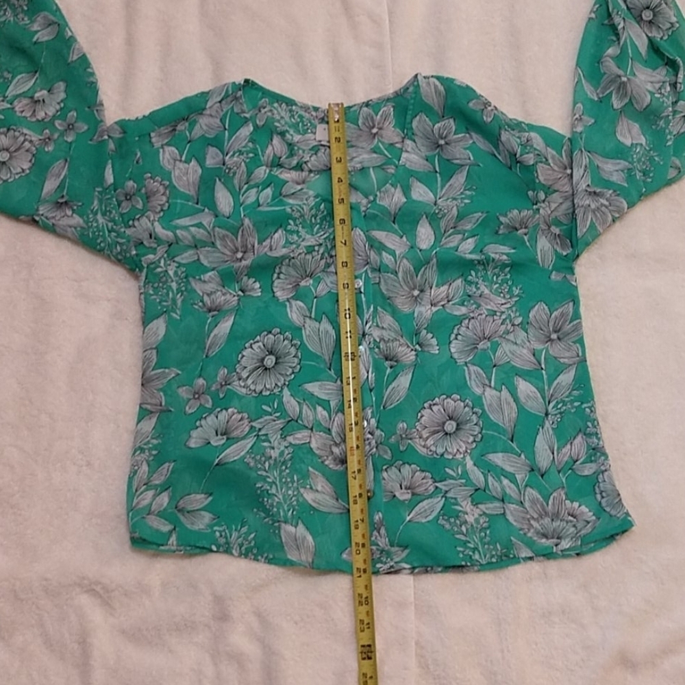 A New Day Sheer Blouse Size XS - Picture 8 of 9
